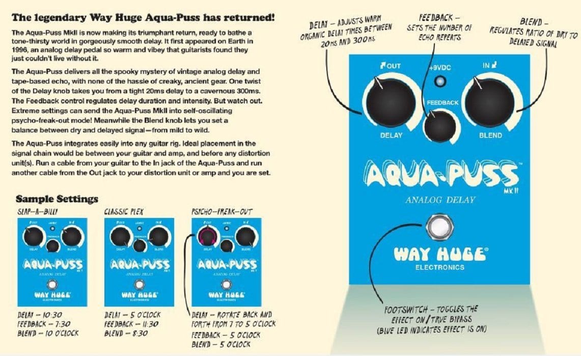 Way Huge Aqua-Puss MkII - Tonebox.com