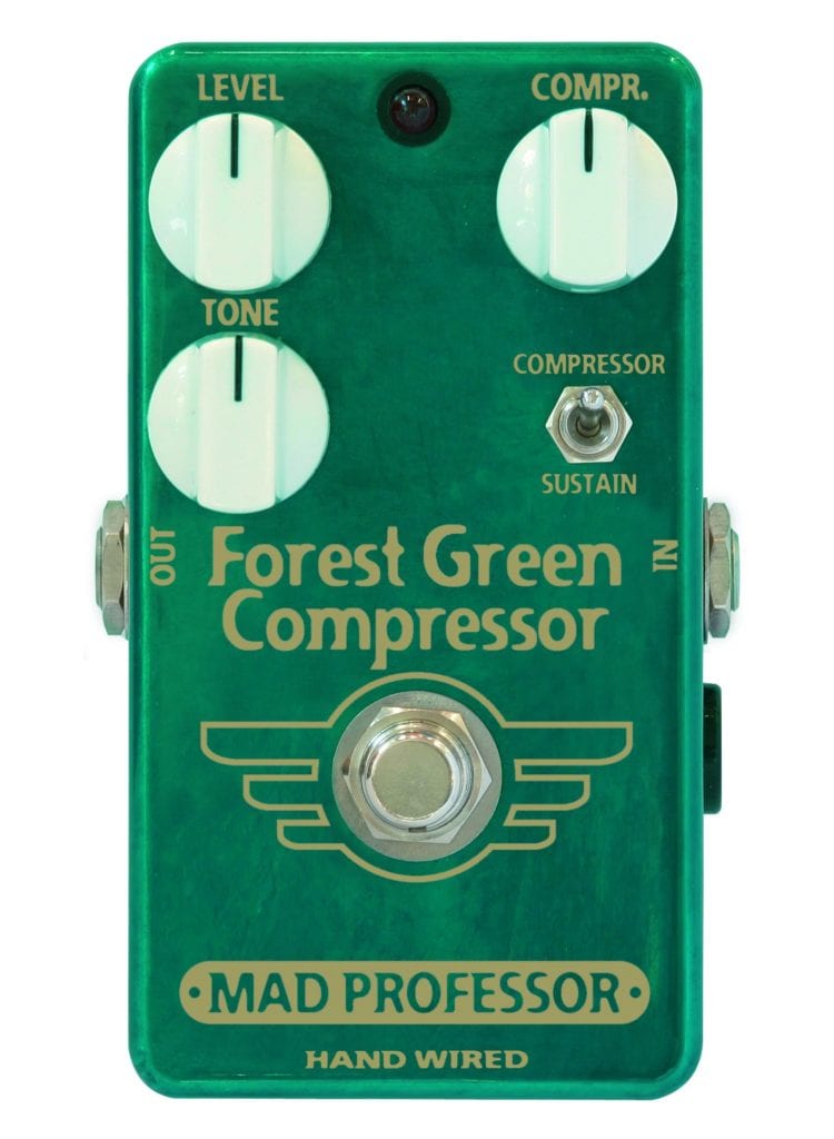 Mad Professor Hand-Wired Forest Green Compressor - Tonebox.com