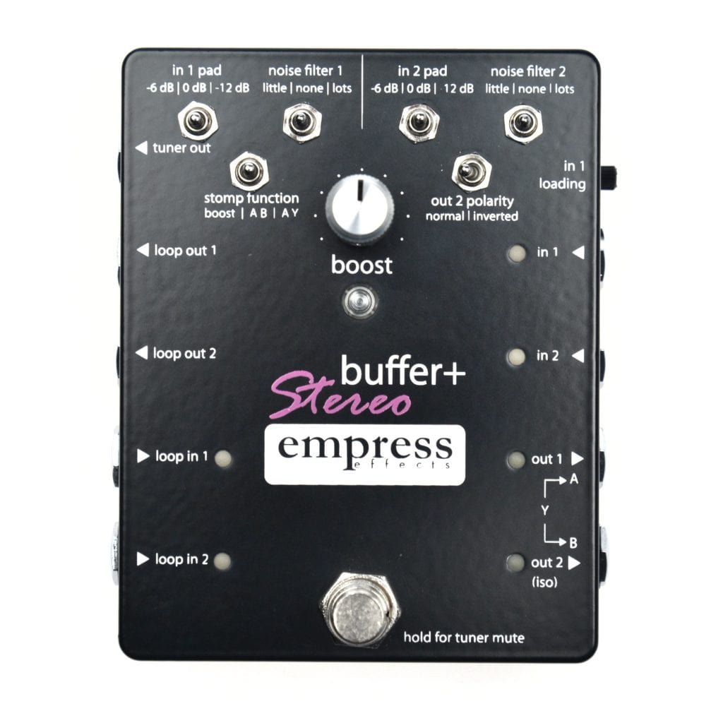 Empress Effects Buffer Plus Stereo - Tonebox.com