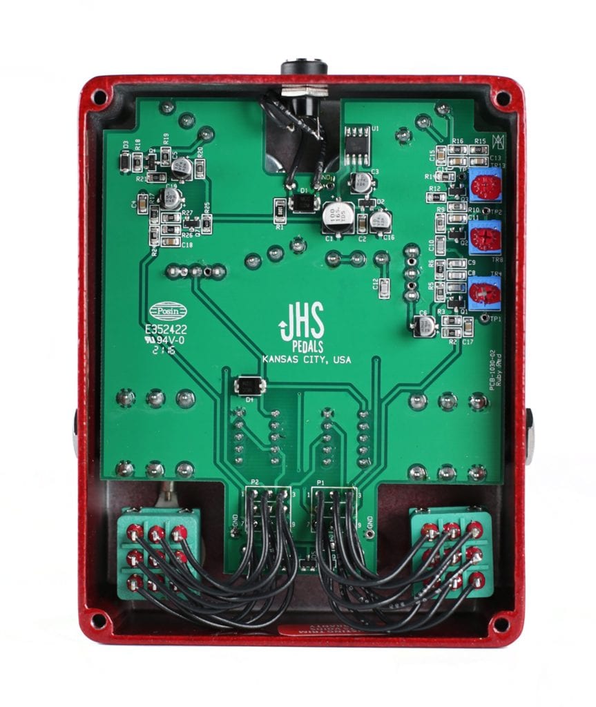 JHS Pedals Ruby Red - Tonebox.com