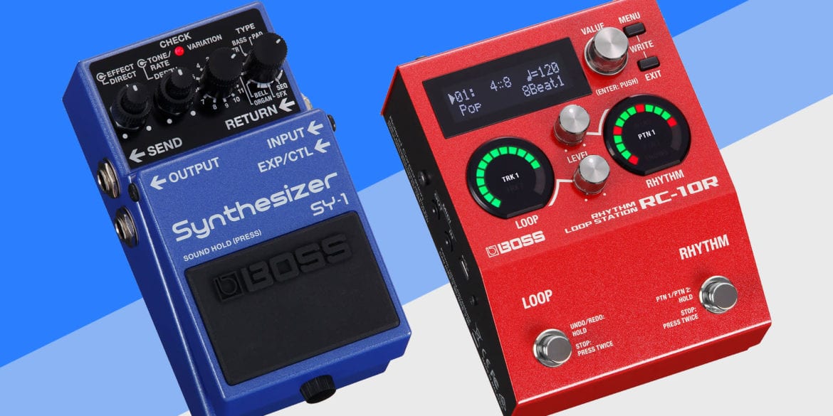 Boss Announces the SY-1 Synth and RC-10R Rhythm Loop Station