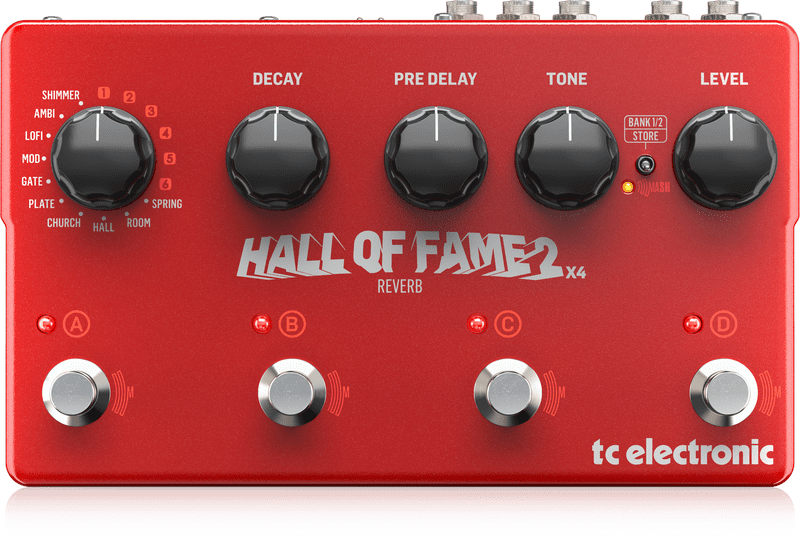 TC Electronic Announces the Hall of Fame 2 X4