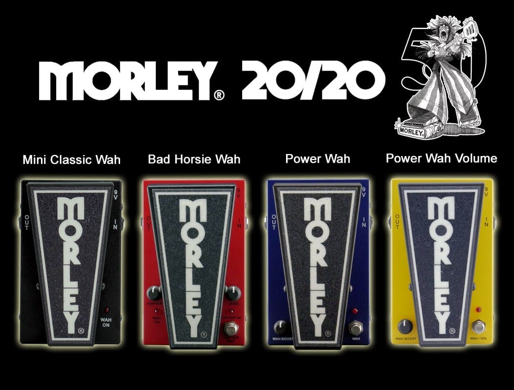 Morley Unveils New 20/20 Pedal Line