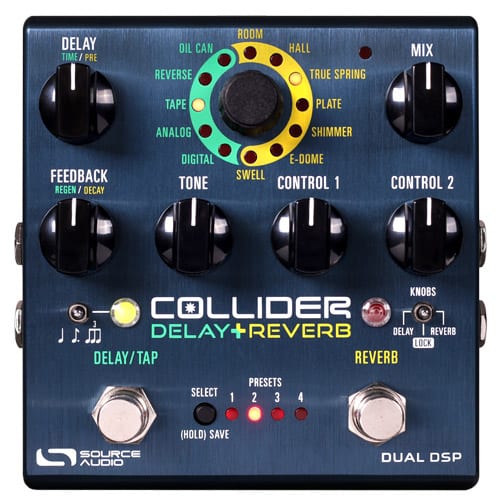 Source Audio Drops the Collider Delay+Reverb