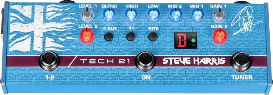 Tech 21 Introduces the Steve Harris Signature SH1