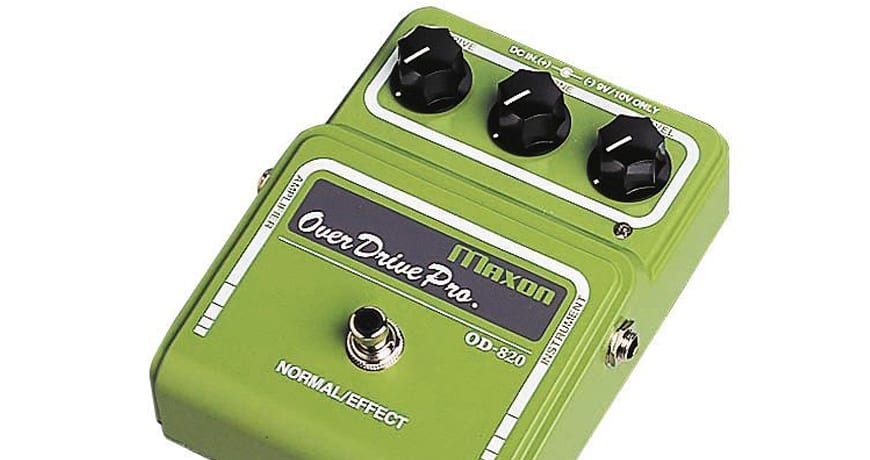 Maxon OD820  Overdrive Guitar Effects Pedal