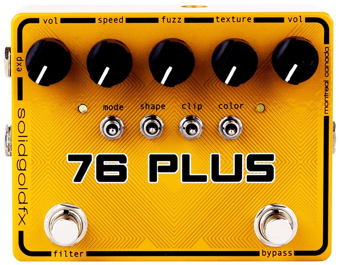 SolidGoldFX Releases the 76 Plus Pedal