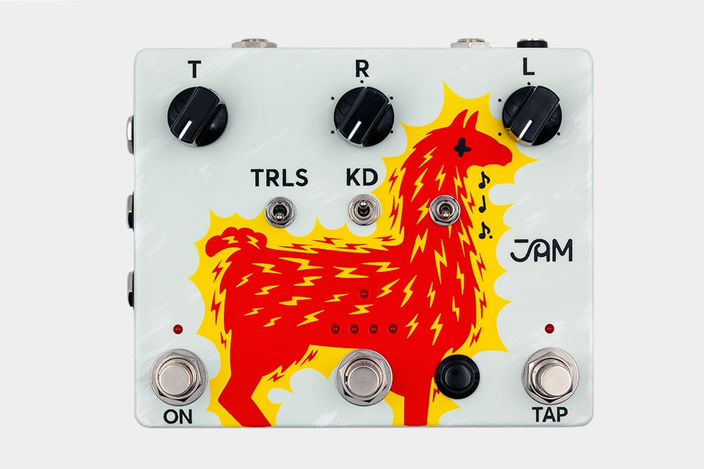JAM Pedals Debuts the Delay Llama Xtreme