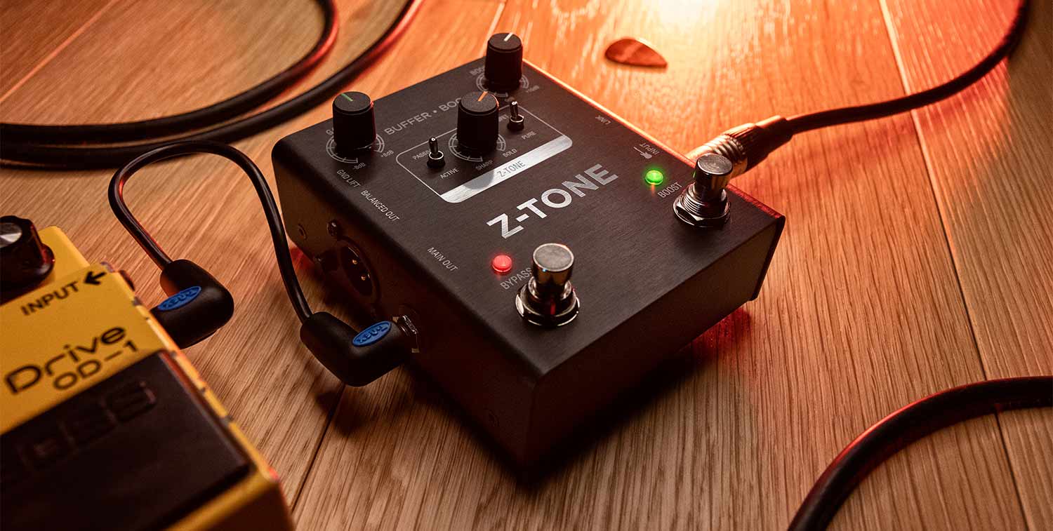 IK Multimedia Introduces the Z-Tone Buffer Boost