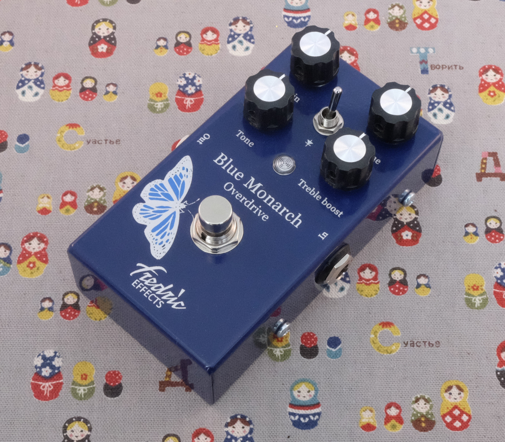 Fredric Effects Releases the Blue Monarch Overdrive
