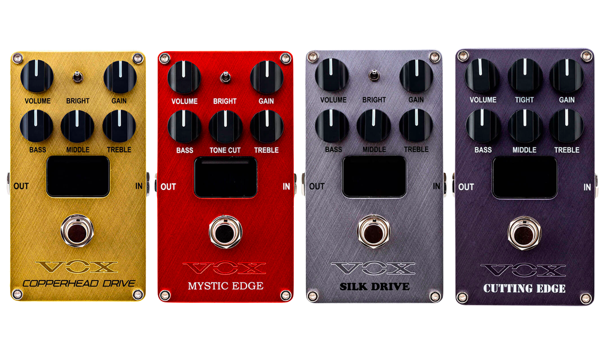 Vox Releases the Valvenergy Line of Nutube-Equipped Stompboxes