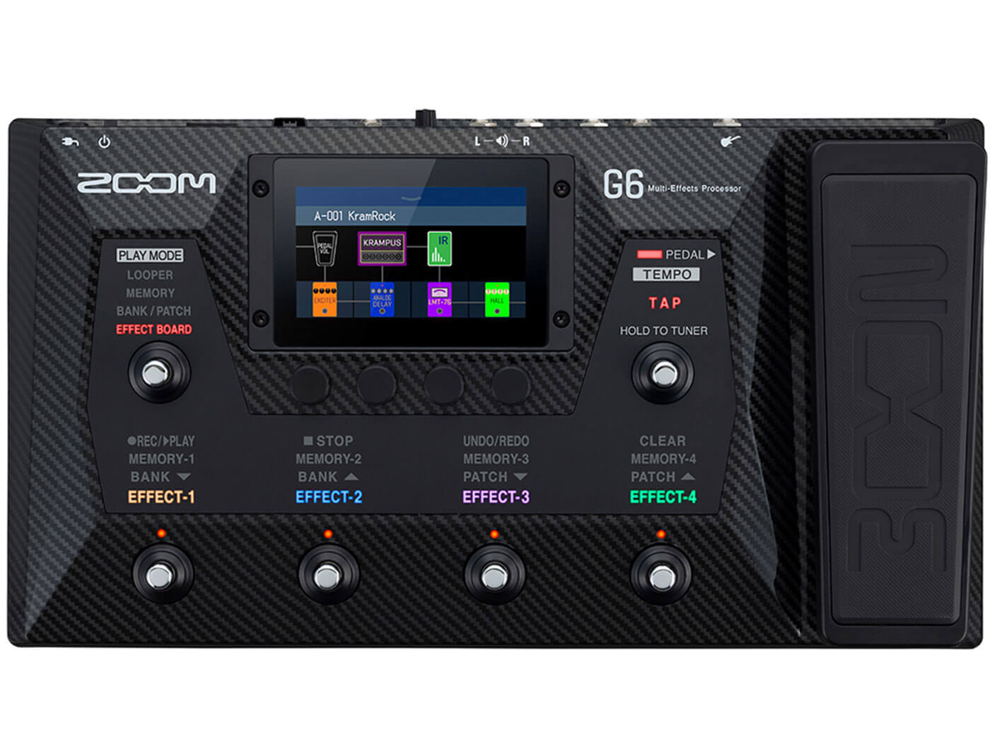 Zoom Unleashes the G6 Multi-Effects Guitar Processor
