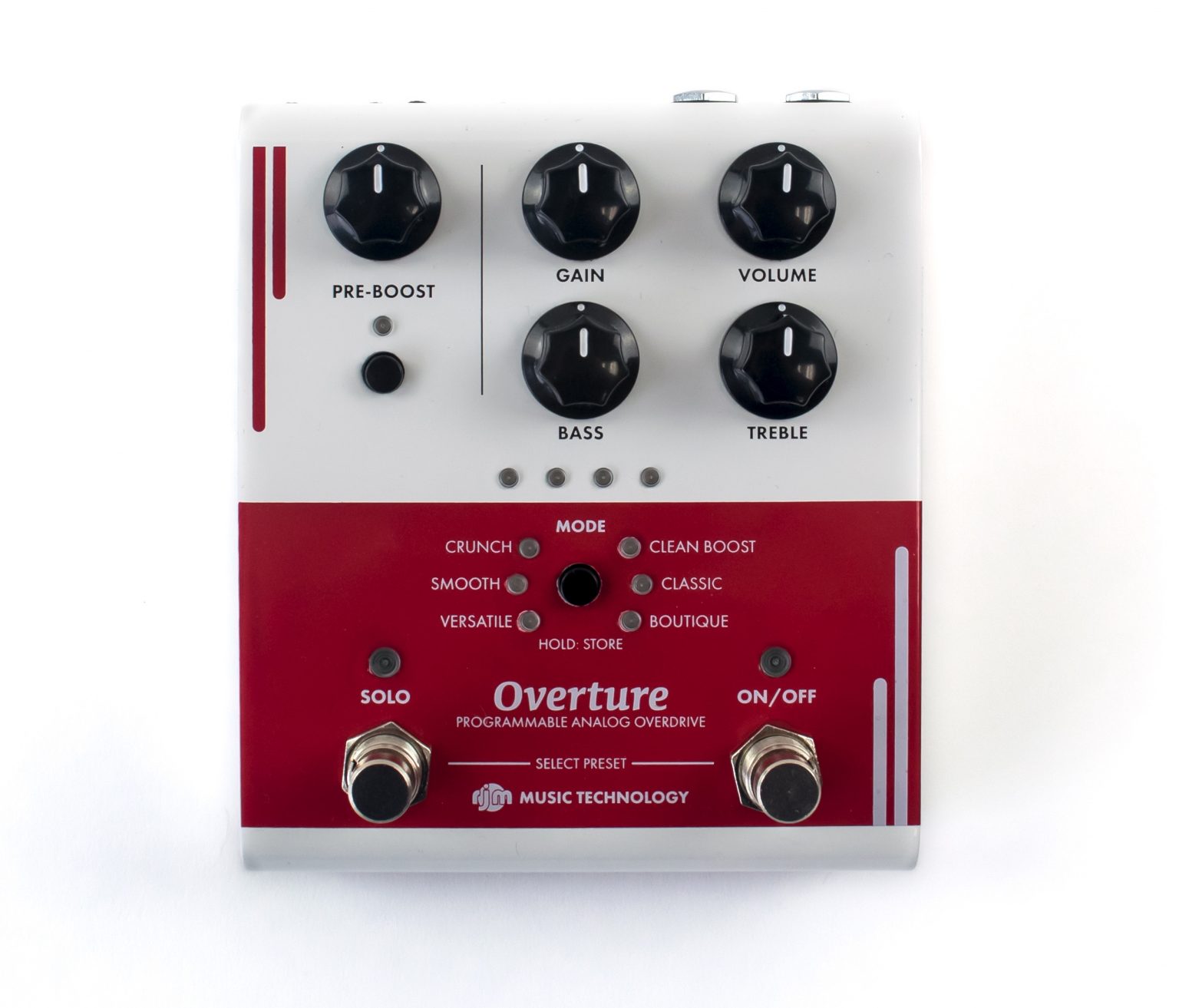 RJM Music Joins the Effect Pedal World With the Overture
