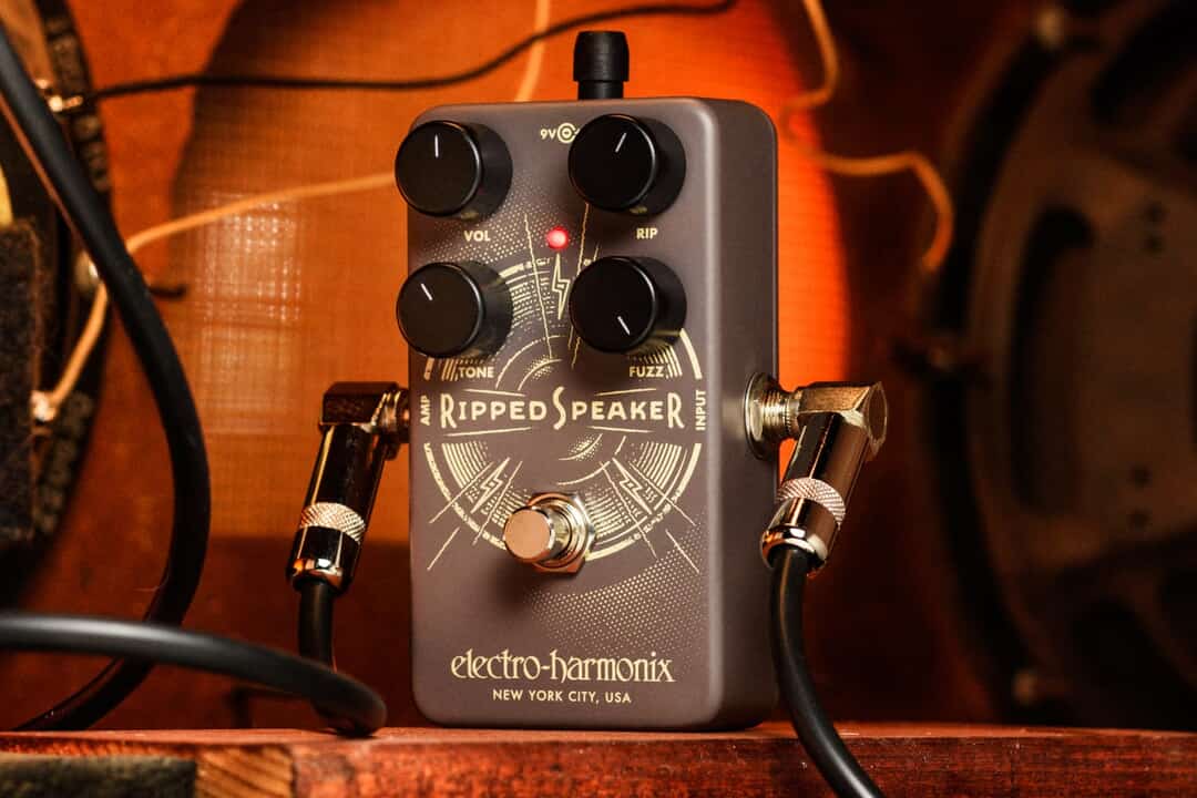 Electro-Harmonix Releases the Ripped Speaker Fuzz