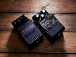 Boss MT-2-3A Metal Zone, SD-1-4A Super Overdrive