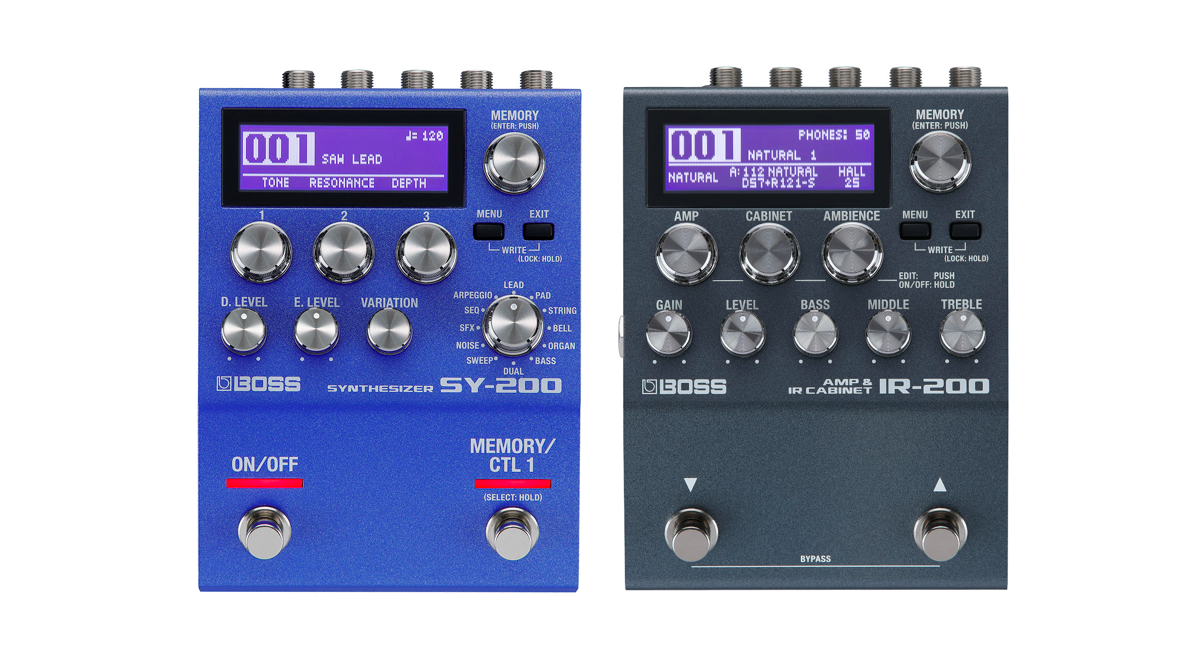 Boss Drops the SY-200 Synth and IR-200 Cab Sim